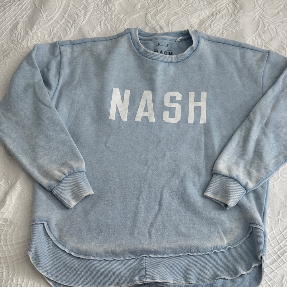 NASH Sky Blue Crewneck Sweater